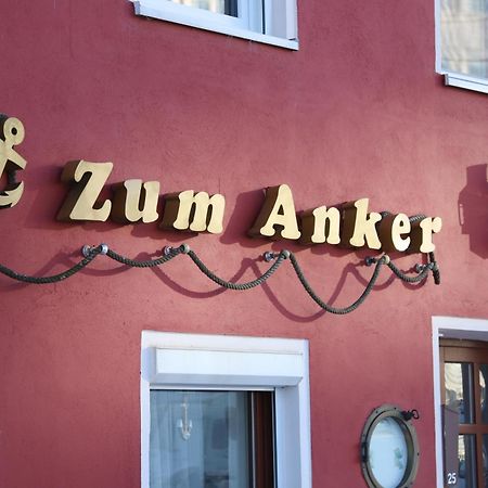 Hafenkoje Zum Anker Wolgast Exterior foto
